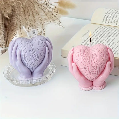 Heart in Hands Scented Candle