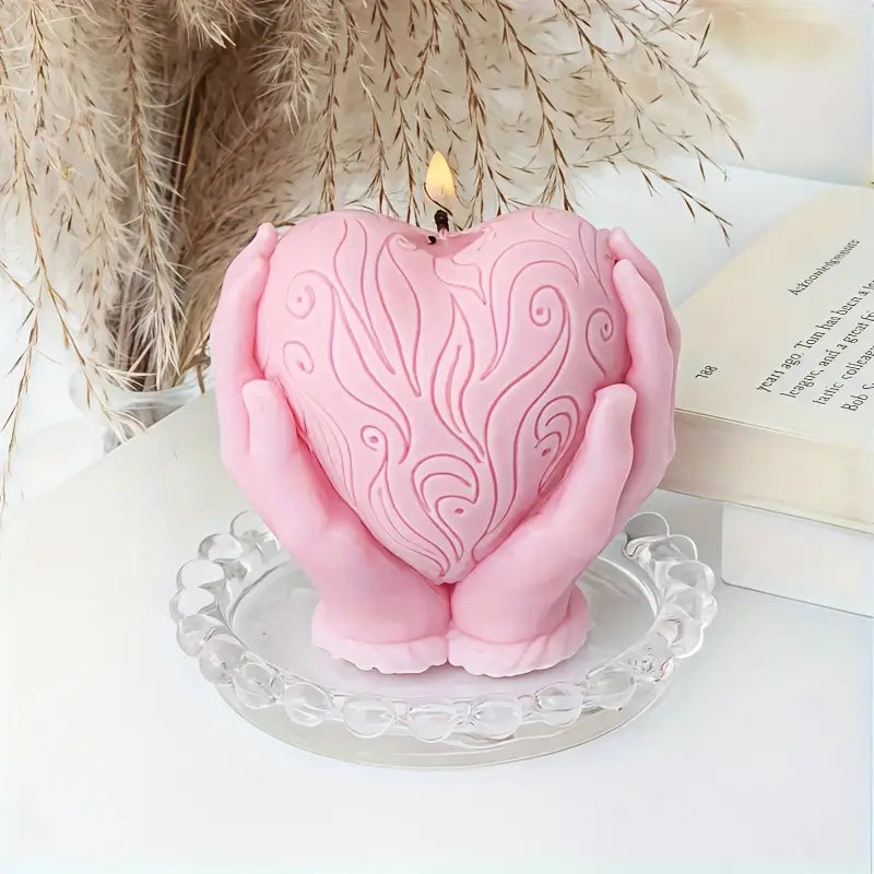 Heart in Hands Scented Candle