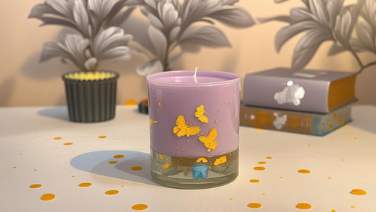 Golden Leaf Dream Candle