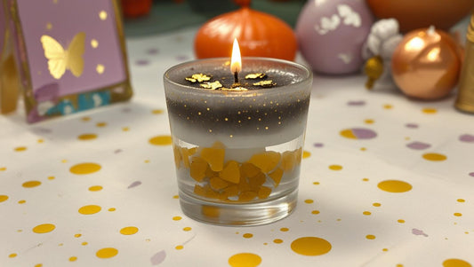 Dual Layer Gel &amp; Soy Wax Candle