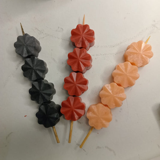 🌸 Floral Wax Melt Stick – 4 Melts | Multicolor