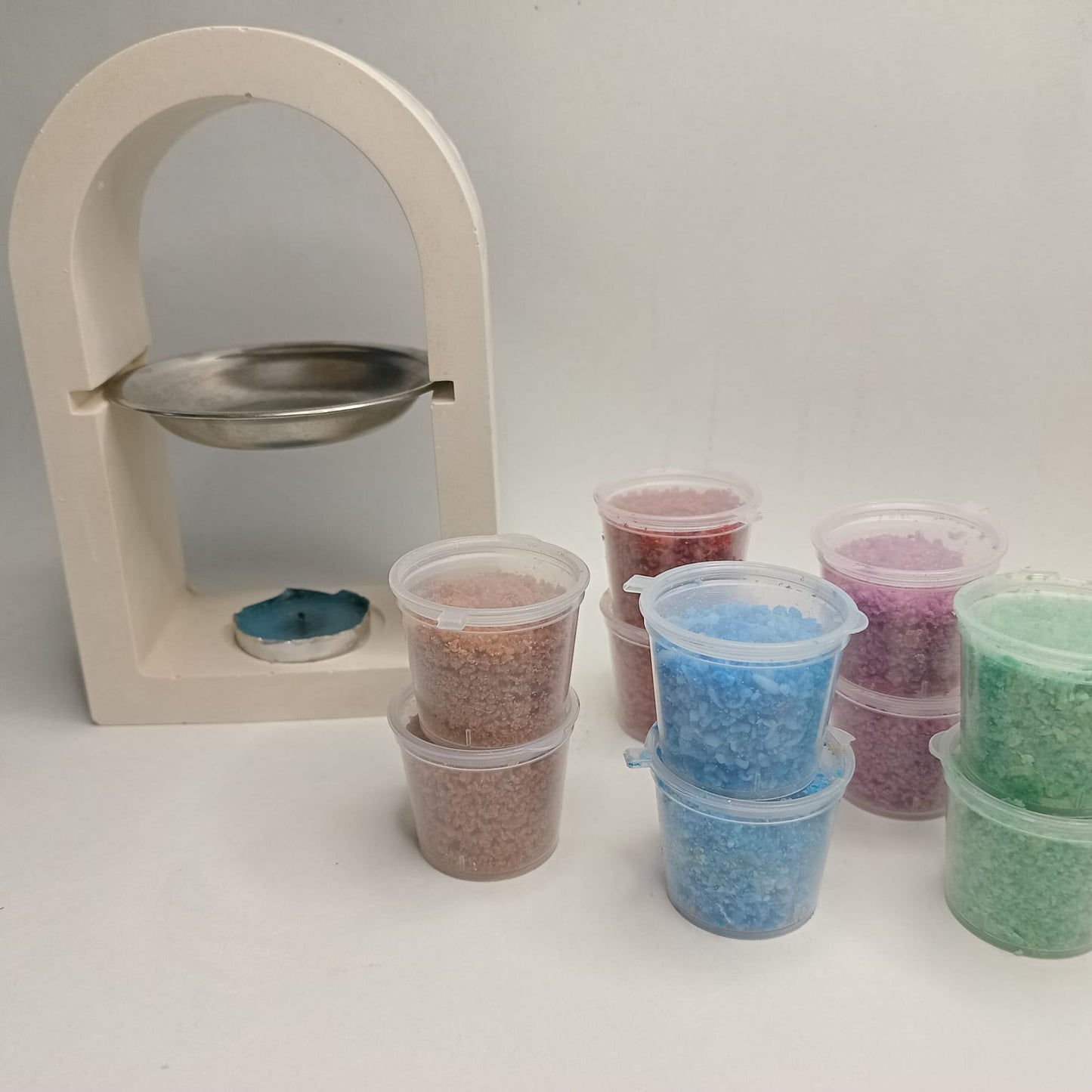 Scented Sand Wax – Set of 3 (10g Jars) | Multicolor
