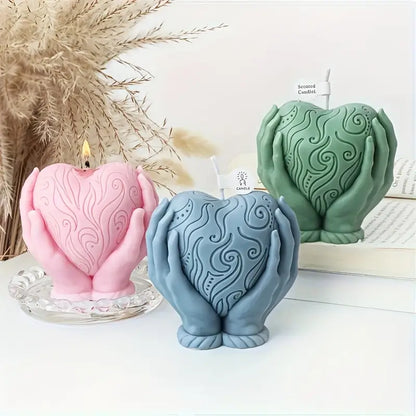 Heart in Hands Scented Candle
