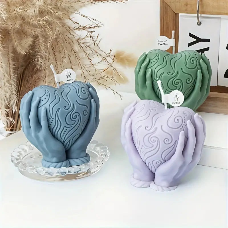Heart in Hands Scented Candle